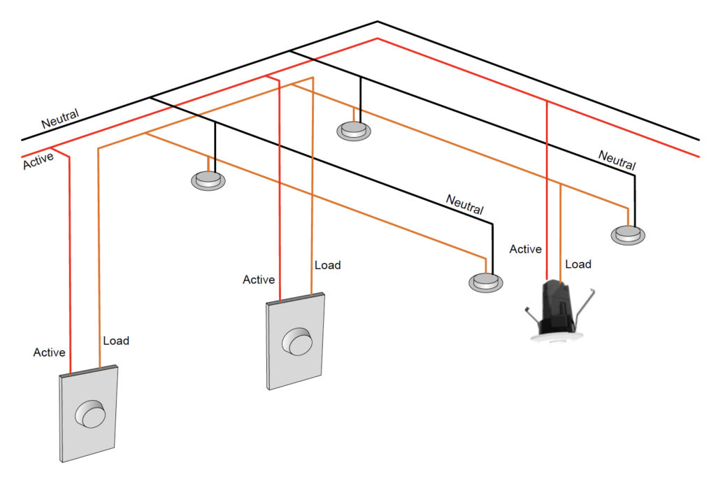 Lighting Circuit Wiring Diagram Downlights